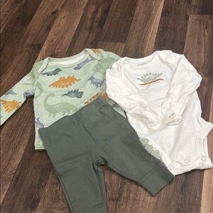 Dinosaur Baby Outfit Set